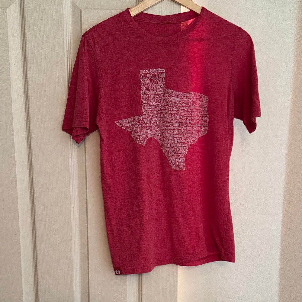 Tumbleweed TexStyles - Red Texas Graphic T-Shirt
